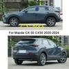 For Mazda CX-30 CX30  -2024 Car PC Material Pillar Post Cover Door Trim Window Piano Black Molding Sticker Plate Parts