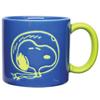 Onishi Ken Manufacturing PEANUTS Mug Handle ASTRONAUT/BL Color PM-1812
