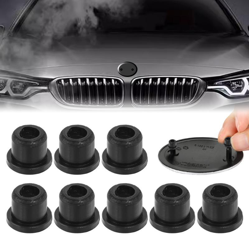 2-20pcs Hood Logo Sealing Cover Hole Plug Grommet Holder Clip for BMW 37Series E32 E34 E36 E38 E39 E46 E53 E60 E65 E66 E90 M3 M5