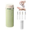 Travel Travel 4 X 30ml Small for Business Hot Includes Label Convenient Item 4-in-1 Bottle, Refillable, Leak-Proof, Twist-Lock Closure, Set, Carry-on