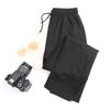 Medium Mom Pants Loose Medium Elderly Pants Women's Plaid Pants Grandma Pants Striped Pants Black Straight Pants