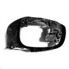 Car Side Left Wing Rearview Mirror Cover Frame Black For Mazda CX-3 2016- CX-5 2015-2016 Replacement