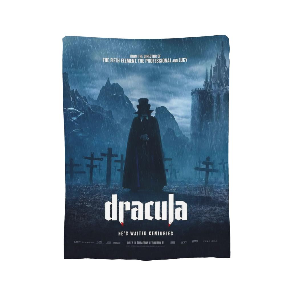 Cozy Dracula A Love Tale Blanket Merch Sofa Decorative  Blanket Throw Soft Fleece For Travel