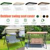 Swing Canopy Top Cover Seat Chair Waterproof Replacement Garden Outdoor Bench Patio Swing Canopy Swing Top Cover Swing Cover