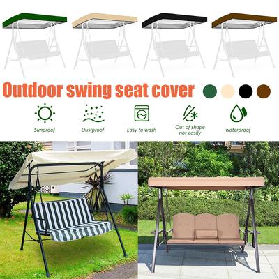 Schaukel Vordach Oberbezug Sitz Stuhl Wasserdicht Ersatz Garten Outdoor Bank Terrasse Schaukel Vordach Schaukel Oberbezug Schaukelbezug