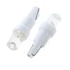 Vaorwne 10x T5 W1.2W W3W 1 SMD Dashboard LED Car White