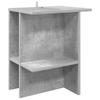Coffee Table Concrete Grey 40 X 30 X 49 Cm Engineered Wood