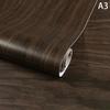 Waterproof Self Adhesive Wood Grain Sticker Door Cabinet Desktop Modern Furniture Renovation Peel And Stick Wallpaper