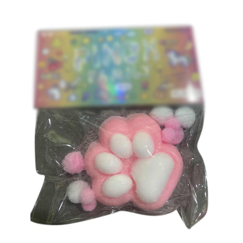 New Cute Squeeze Cat Paw Toys Soft Sticky Pinching Cat Paw Funny Gift Relief Relax Toys Squeeze Toy