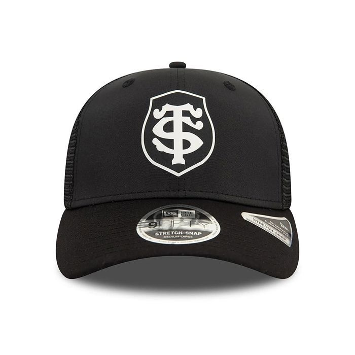 Casquette 9FIFTY Stretch Snap Stade Toulousain Fourth New Era Noir