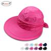 Women'S Summer Sun Hat Wide Brim Korean Fashion Lightweight Breathable Open Top Outdoor Uv Protection Cap
