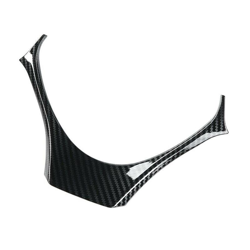 

Узор из углеродного волокна ABS для Toyota CHR C-HR 2016-2018, автомобильный руль, кнопка, рамка, накладка, аксессуары для интерьера