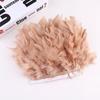 Turkey Feather Trim for DIY Stage Costume & Skirt Decoration