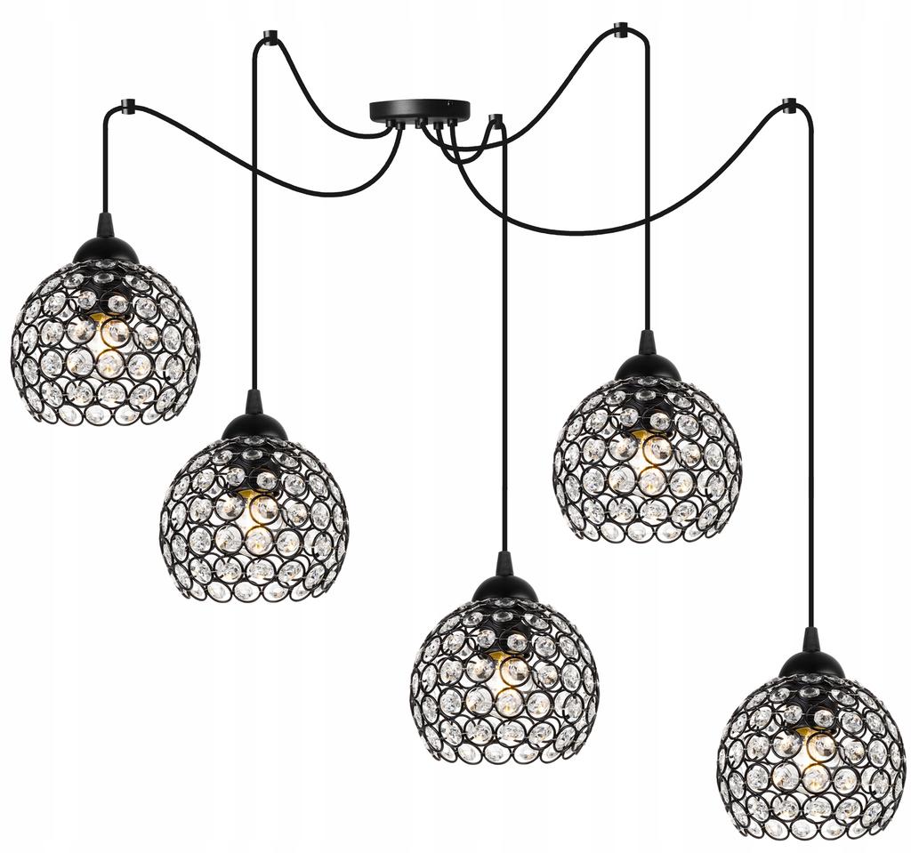 SPIDER CEILING HANGING LAMP, CRYSTAL PLAFON