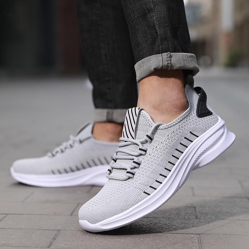 Men's spring and autumn new large size casual sports shoes comfortable fashion breathable walking light non-slip shoes