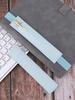 1pc Leather Durable Pen Clip Large Capacity Upgrades Pen Clip School Gift Fun Fountain Pen Clip School Supplies Pencilcase
