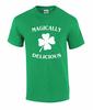 Funny St Patricks Day Magically Delicious Graphic Holiday Tee Shirt Irish Green