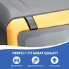 Copertura montante parabrezza Tappo terminale di montaggio portapacchi su barre portatutto Compatibile con accessori Ford Bronco 2021-2025, Fibra di carbonio