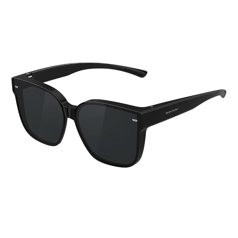 Helen Keller Unisex Polarized Over-Glasses Sunglasses