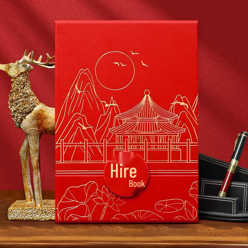 Custom Leather A4 Award & Graduation Certificate Case – Chinese Style