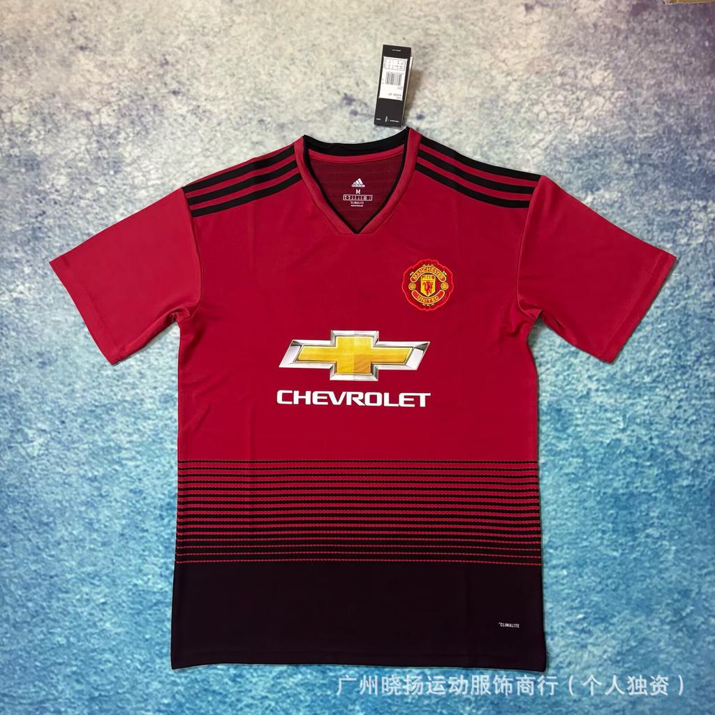 Vintage football jersey Manchester United Arsenal Chelsea Real Madrid short-sleeved jersey