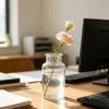 Yousheng Small Vases for Flowers, Mini Clear Glass Bud Vases, Mini Flower Vase for Wedding Table Centerpiece Home Decor,