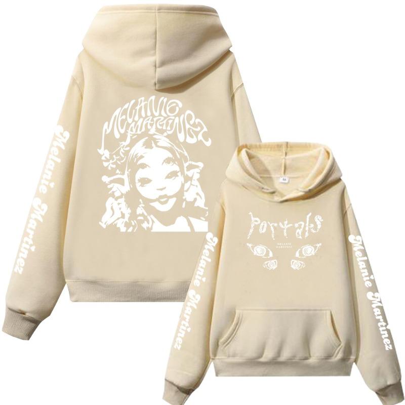 Melanie Martinez Singer Print Hoodies Men Woman Hip Hop Fabric Street Fashion Hoodie Casual Street Skating Running Sweatshirt