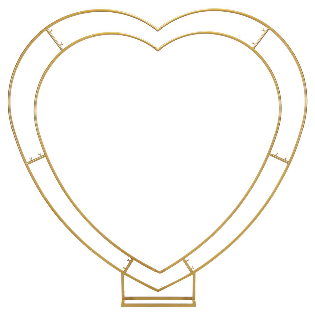 Double-Layered Wedding Balloon Arch 6.7FT Party Decoration Supplies Reusable for Ceremony Valentines Day Birthday Party Decor