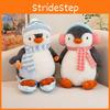 Pinguin Plüschtier mit Skateboard-Design für Kinder und Jugendliche Geschenk