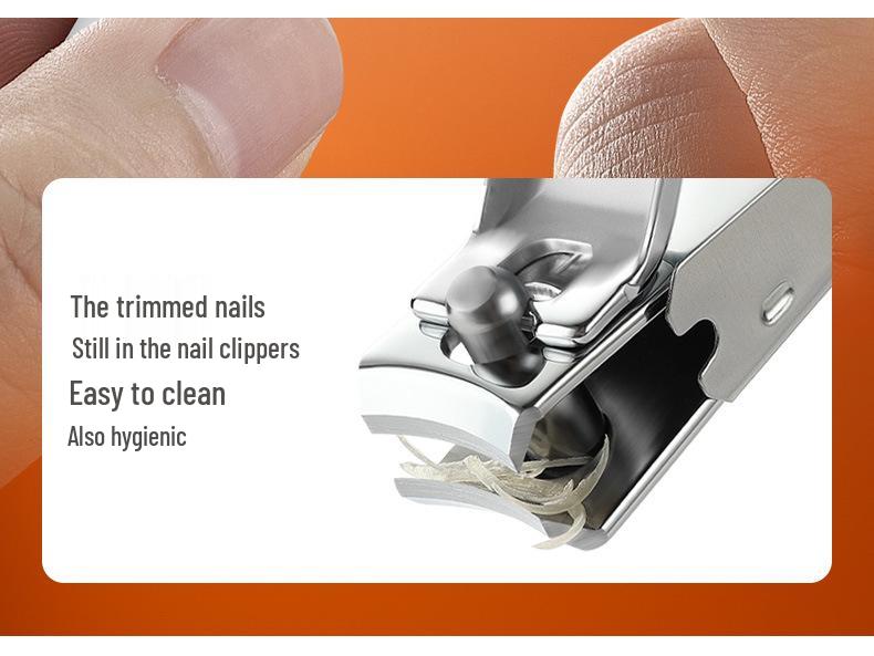 Premium Nail Care Set: High-Quality Manicure Tools with Angled Clippers, Scissors, and Cuticle Trimmers.