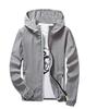 Vêtements d'extérieur amples et de couleur unie pour hommes, été, légers, grande taille, protection solaire, veste coupe-vent imperméable