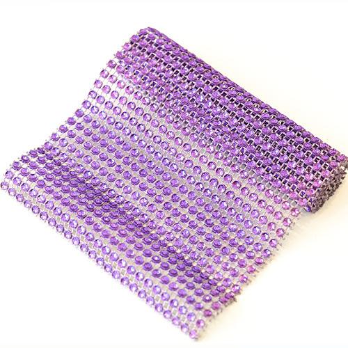 24 Rows Of Diamonds, Silver Imitation Diamond Resin Plastic Diy Creative Clothing Mobile Phone Case Jewelry
