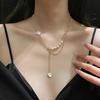 Romantic Love Heart Natural Baroque Freshwater Pearl 14K Gold Filled Female Necklace For Women Wedding Gifts No Fade