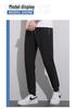Quick-Dry Ice Silk Summer Casual Pants - Versatile & Trendy Sportswear