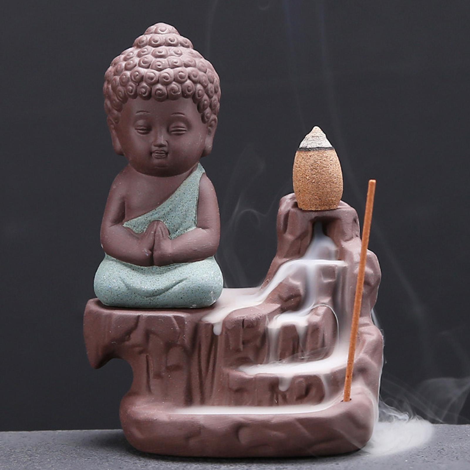 

Курильницы с обратным потоком, симпатичный внешний вид, керамические украшения для дома, украшения для спальни, чайной комнаты