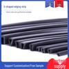 U-Shaped Rubber Edge Protector: Glass, Metal, and Steel Anti-Collision Edge Banding & Sealing Strip
