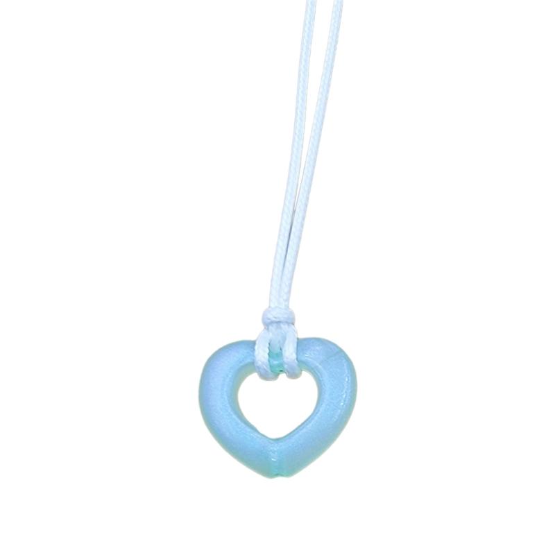 Love Heart Pendant Choker Necklace Hollow Glitter Heart Choker Necklaces Fashion Jewelry Neck Clavicle Chain for Women