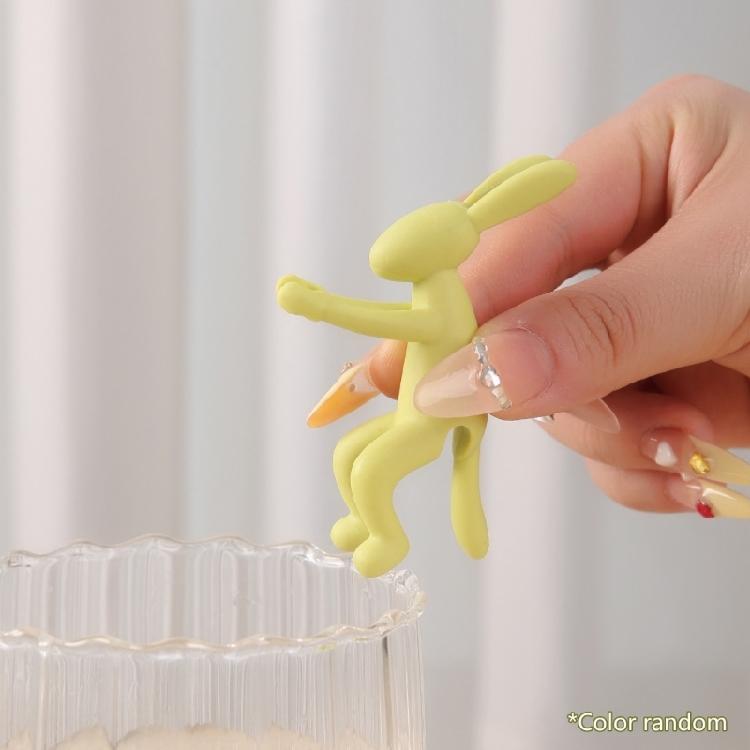 Playfulness Rabbits Plant Fixator Regulable Stem Support Stake for Indoor Outdoor Gardens Safe Gardening Accessory