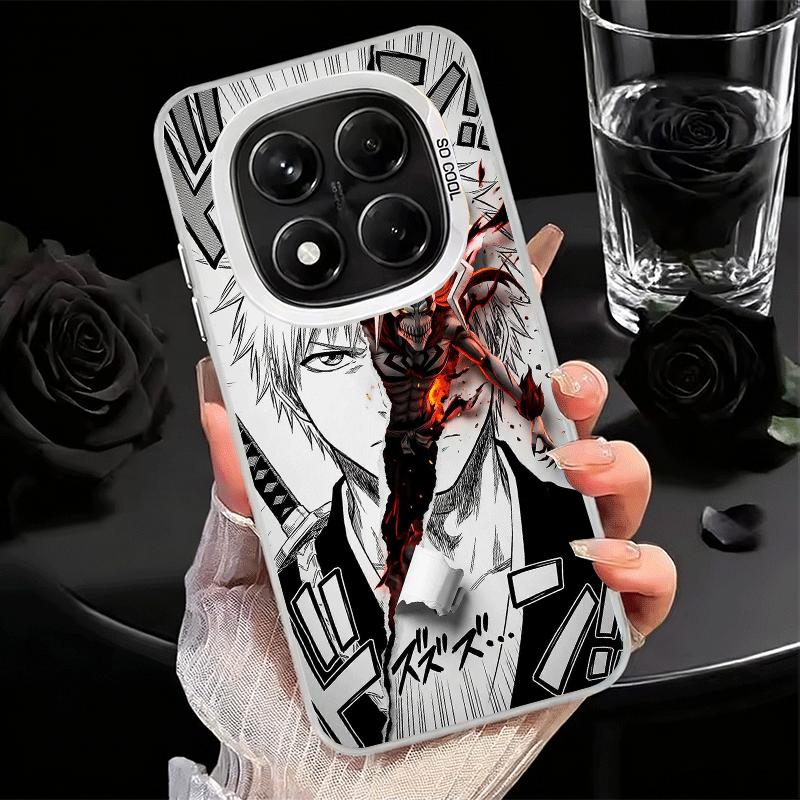 Bleach Kurosaki Ichigo Soft Phone Case for Xiaomi Redmi Note 13 14 15 Pro Plus 12S 12 11S 11 11T 10S 10 Shockproof Cover Back Sh