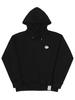 [Unisex] Cloud Smile Embroidered Hoodie_Black