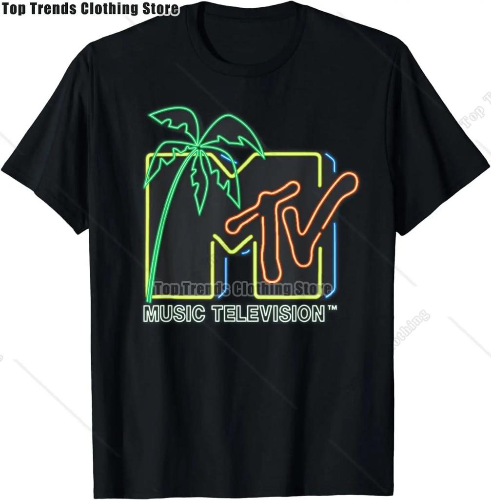 MTV Classic Logo Moster Design T- Shirts T-Shirt