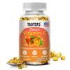 Taoters Zinc + Vitamin C Dietary Supplement, 1200mg Vitamin C, 50mg Zinc, 120 Capsules