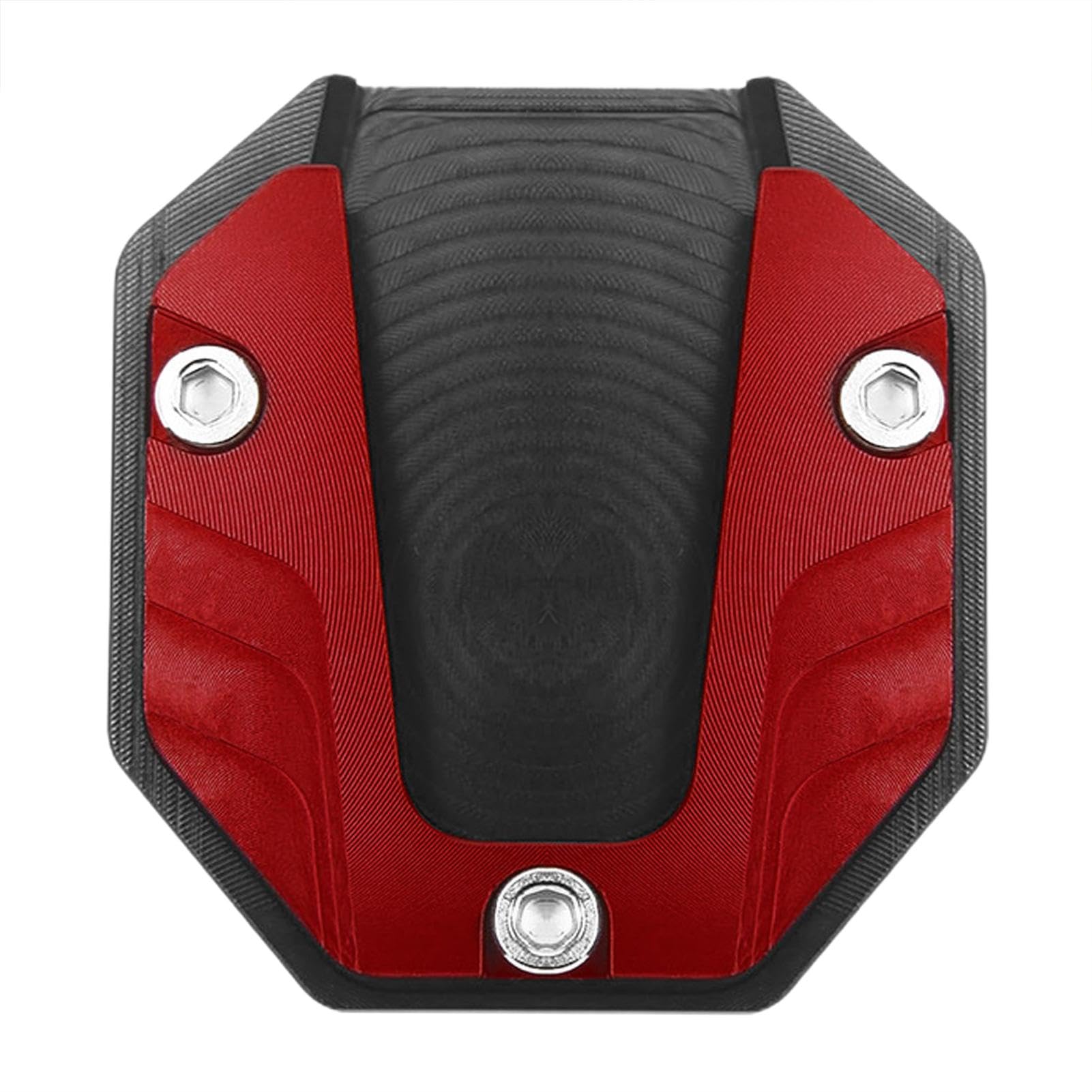 Подставка под боковую ножку мотоцикла, Пластина для боковой ножки мотоцикла - Пластина для боковой ножки велосипеда, Противоскользящее удлинение боковой ножки See description красный