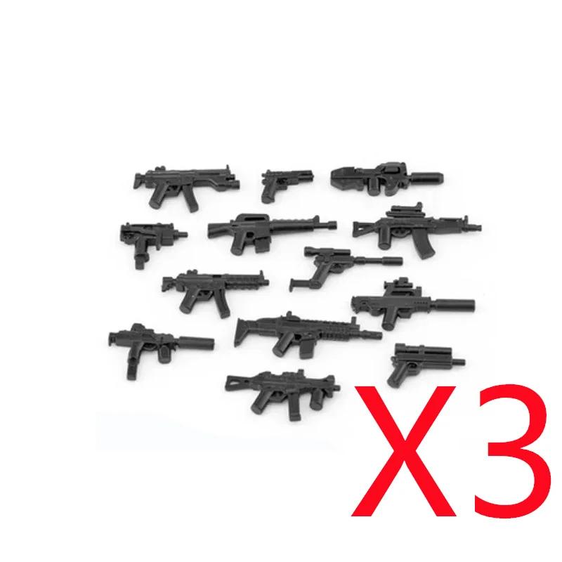 MOC Military Building Blocks Accessories Weapons Guns Special Forces Soldiers AKM Rocket Launchers Night Vision Toys Gifts X036