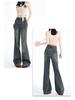 Women's 2026 High-Waisted Micro-Flare Designer Jeans - Retro Style