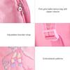 Girls Ballet Dance Backpack Kids Shoulder Sports Zipper Bag(Pink)