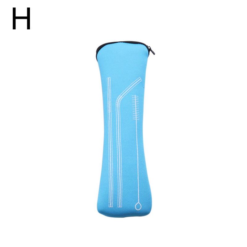 Tableware Bag Box Cutlery Storage Bag Portable Travel Fork Spoon Knife Dinnerware Packaging Pouch Storage Case with Zipper