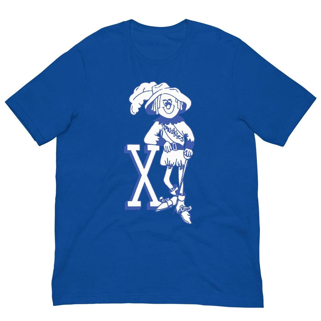Xavier University Muskies Vintage Retro T Shirt College Mascot Tee Men Women