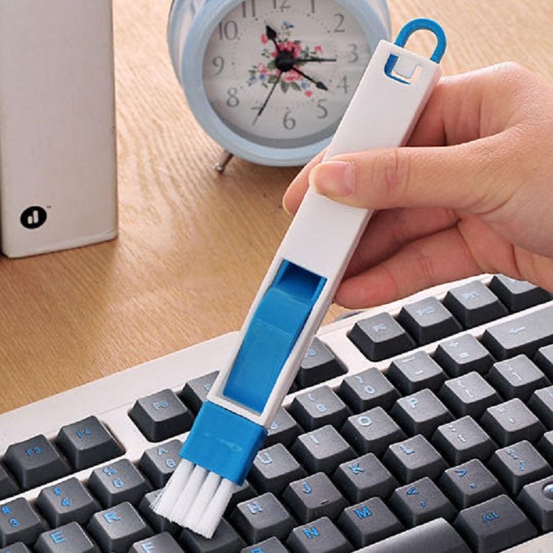 Multifunction Computer Window Cleaning Brush Window Groove Keyboard Cleaner Nook Cranny Dust Shovel Window Track Cleaner