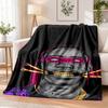 Travis Scott Flannel Throw Blanket Soft Warm Cozy For Sofa Bed Indoor Home Bedroom Use
